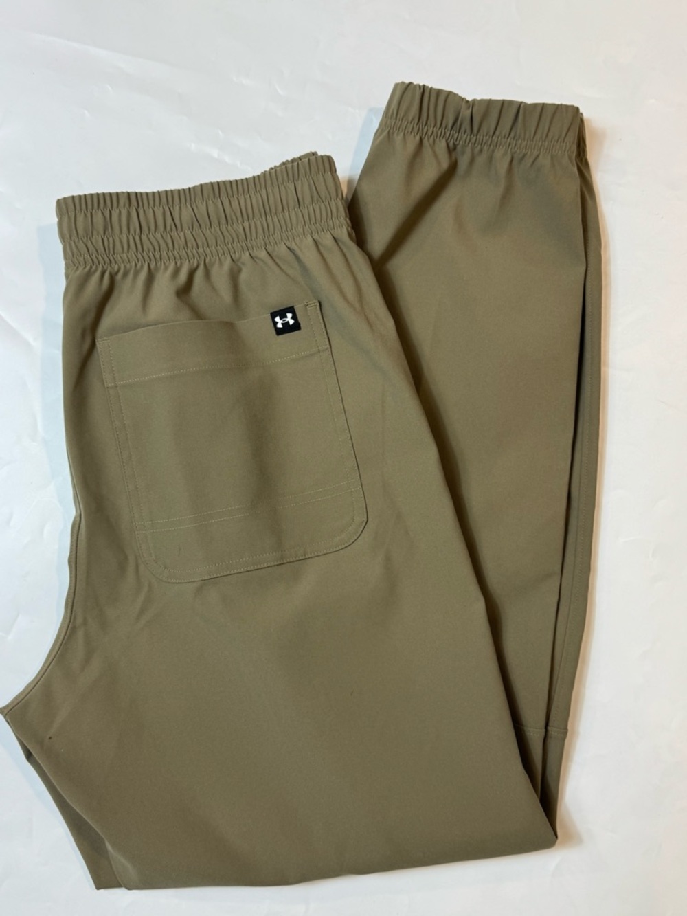 Under Armour Men's Olive Green Elastic Waist Joggers